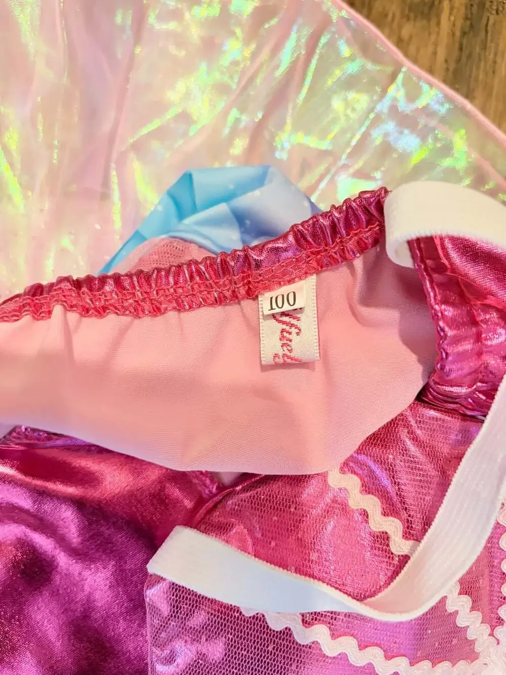 Girls Mermaid Princess Costume Dress with Sparkly Tutu size 3T